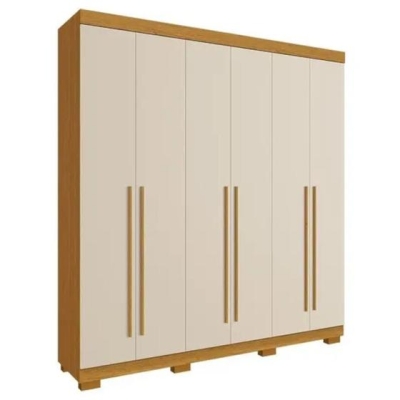 ACP ROUPEIRO AGATA 6 PTS MDP CINAMOMO/OFF WHITE